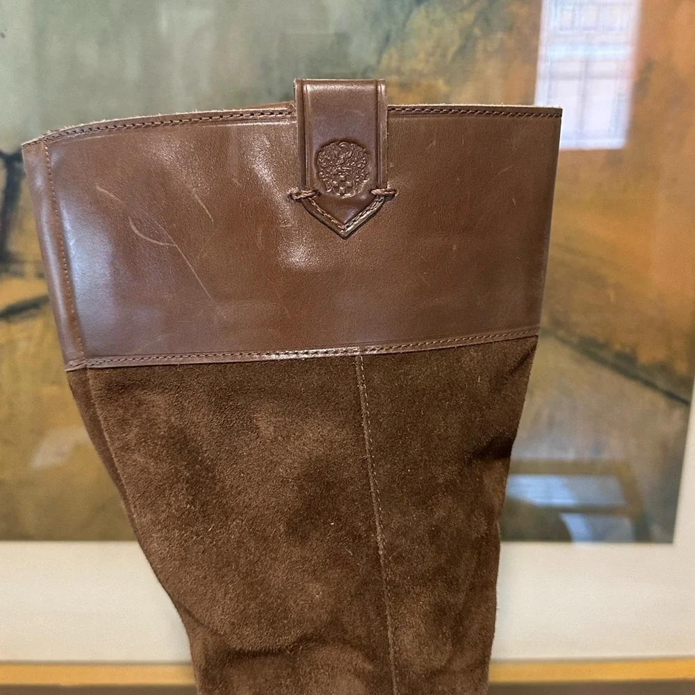 🌸VINCE CAMUTO 🌸 Selpisa Knee High Boot Dark Brown Size: 8.5M